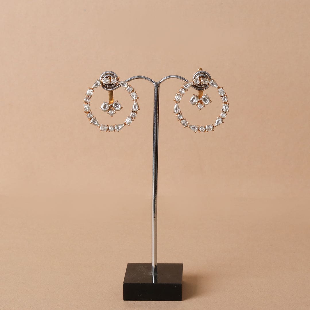 Elegant  Moissanite Earrings-1